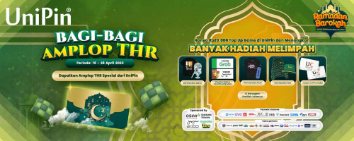 Hadiah Melimpah Menunggumu dalam Amplop THR Spesial dari UniPin!